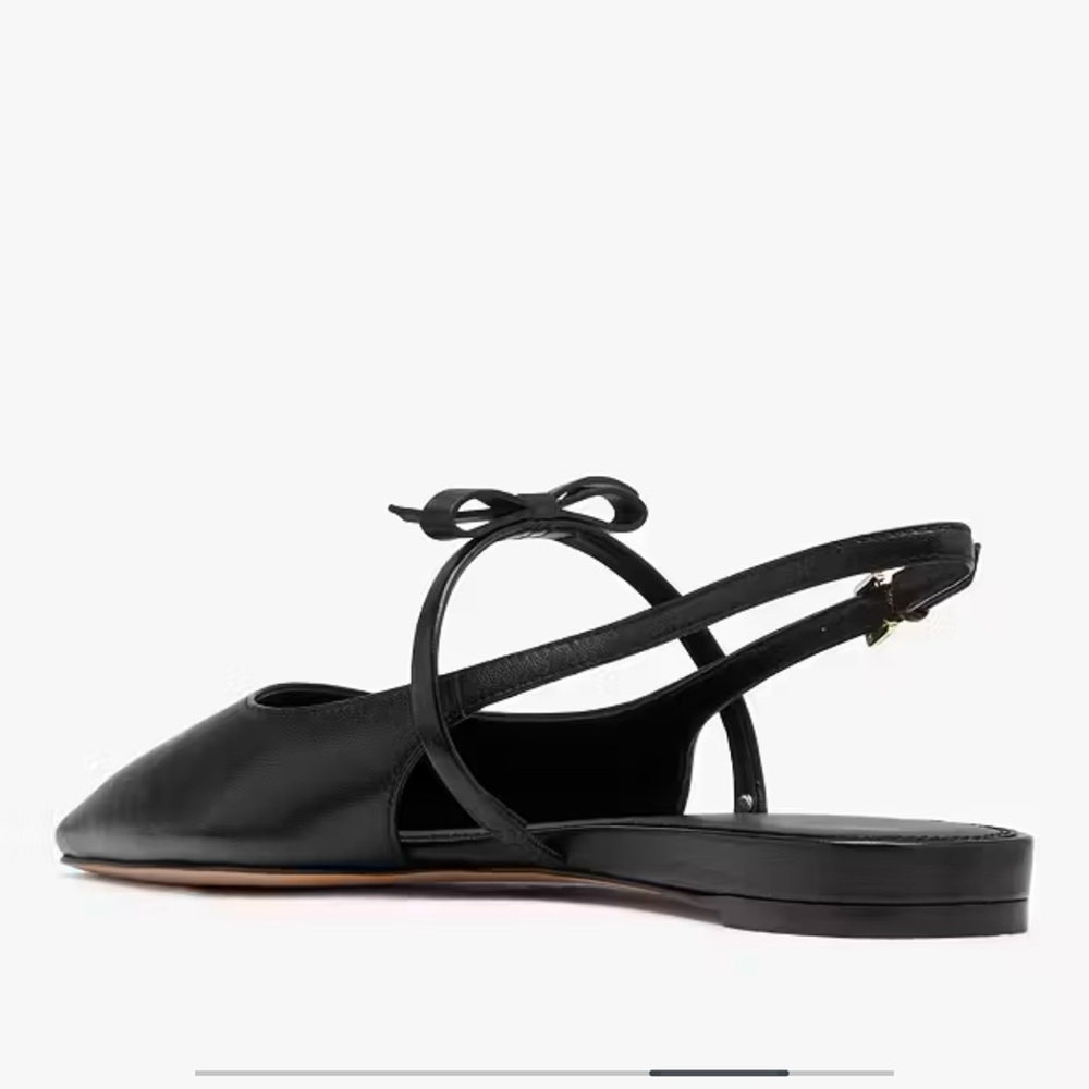 Brand New Kate Spade Carolina Black Flats with Iconic Bow Detail 🖤🖤 - Picture 6 of 10